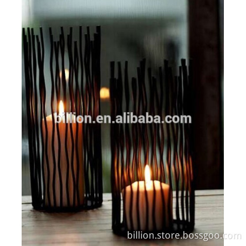 home decor european iron candle lantern